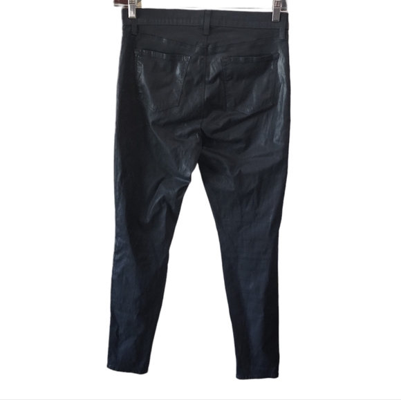JBrand Maria High Rise Black Coated Jeans - Picture 2 of 6